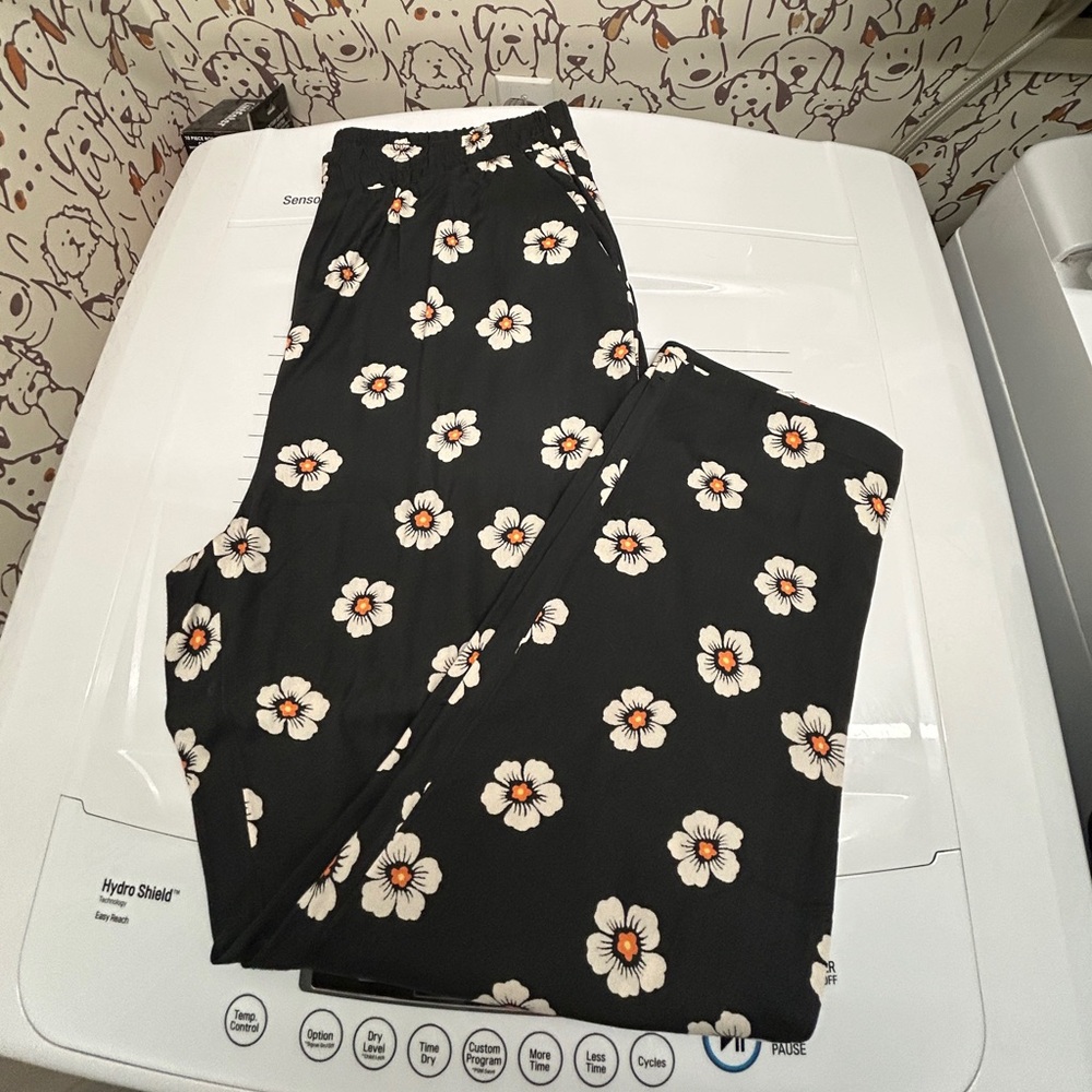 RVCA floral print pants